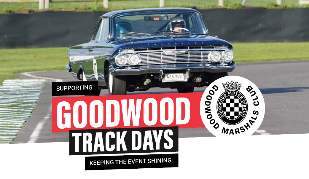Nielsen supporting Goodwood Marshal Club charity track days with branded detailing kits